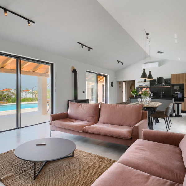 Living room, Villa Marialba, Villa Marialba with pool near the center of Pula, Istria, Croatia Pula