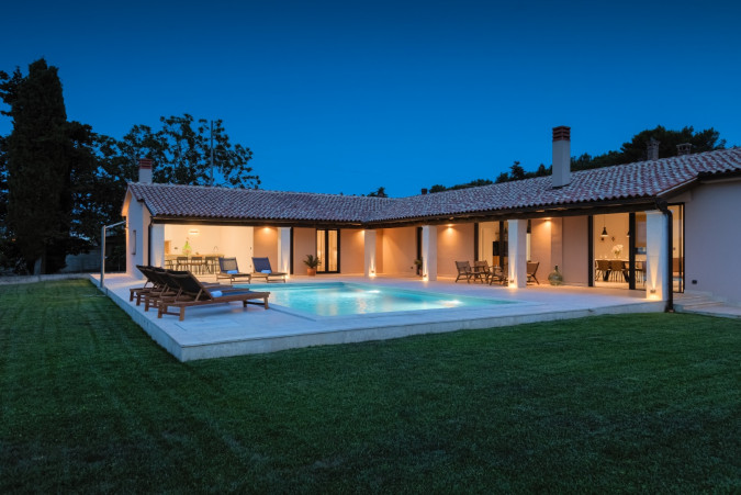 Villa Marialba with pool near the center of Pula, Istria, Croatia Pula