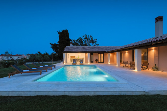 Villa Marialba with pool near the center of Pula, Istria, Croatia Pula