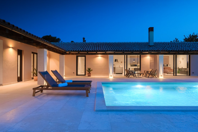Villa Marialba with pool near the center of Pula, Istria, Croatia Pula