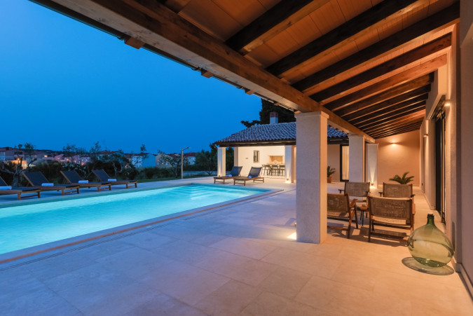 Villa Marialba with pool near the center of Pula, Istria, Croatia Pula