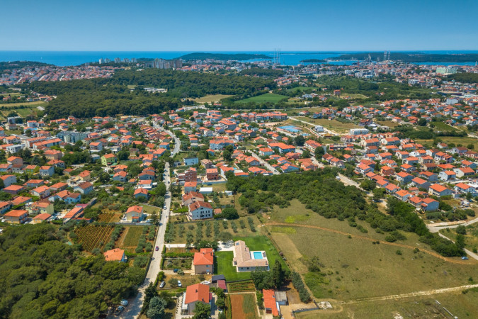 Villa Marialba with pool near the center of Pula, Istria, Croatia Pula