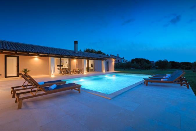 Villa Marialba with pool near the center of Pula, Istria, Croatia Pula