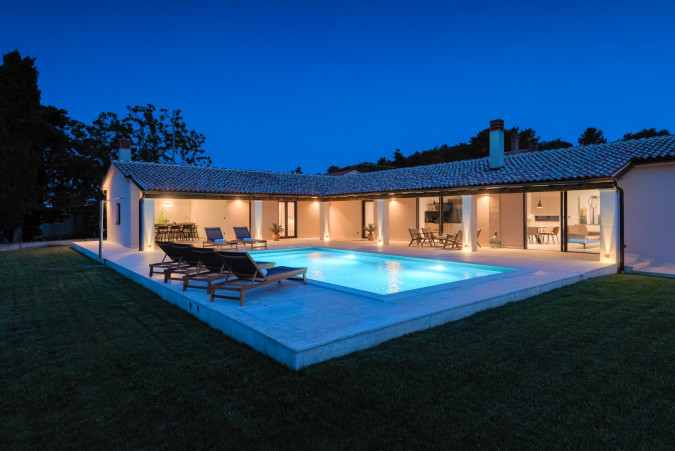 Villa Marialba with pool near the center of Pula, Istria, Croatia Pula